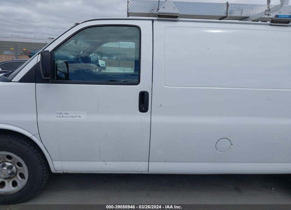 2012 CHEVROLET EXPRESS 1500 WORK VAN VIN: 1GCSGAFX4C1141490
