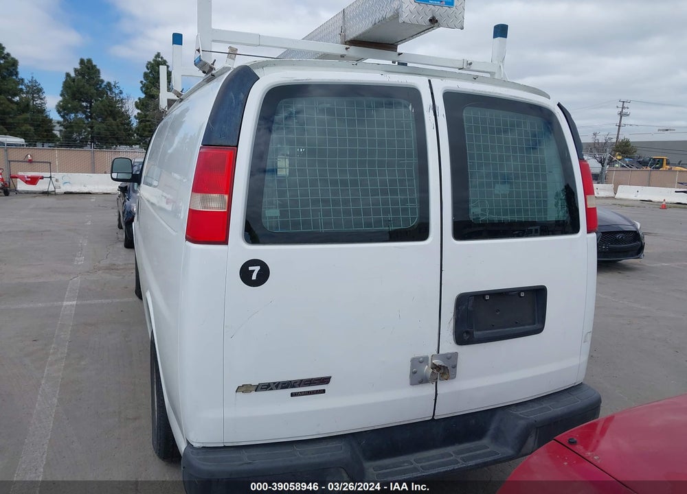 2012 CHEVROLET EXPRESS 1500 WORK VAN VIN: 1GCSGAFX4C1141490