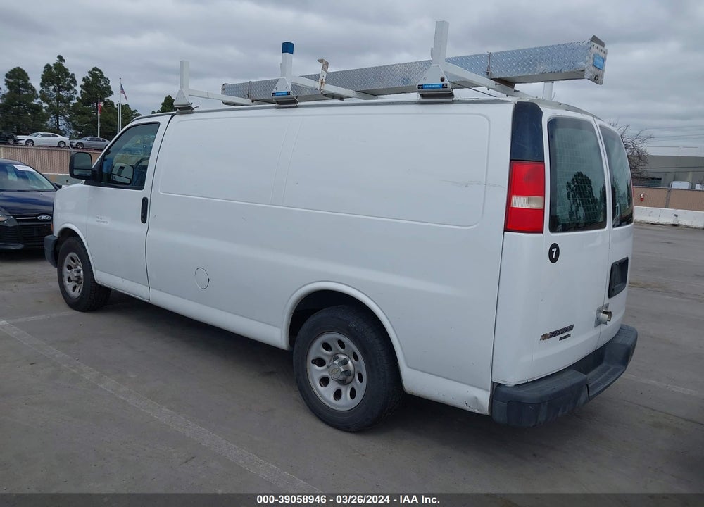 2012 CHEVROLET EXPRESS 1500 WORK VAN VIN: 1GCSGAFX4C1141490