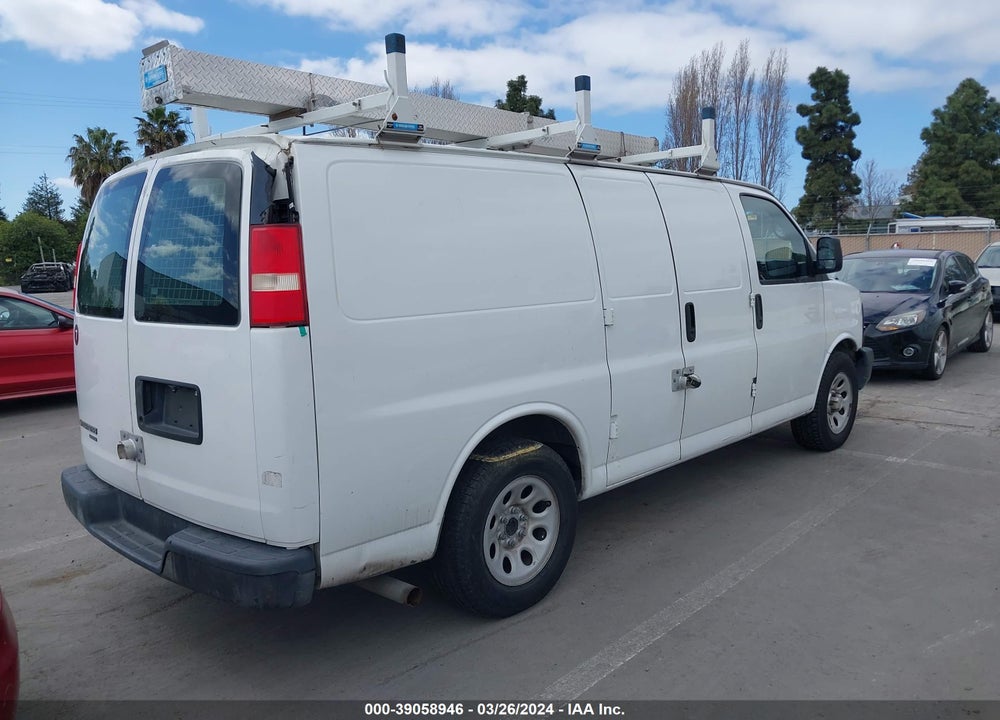 2012 CHEVROLET EXPRESS 1500 WORK VAN VIN: 1GCSGAFX4C1141490