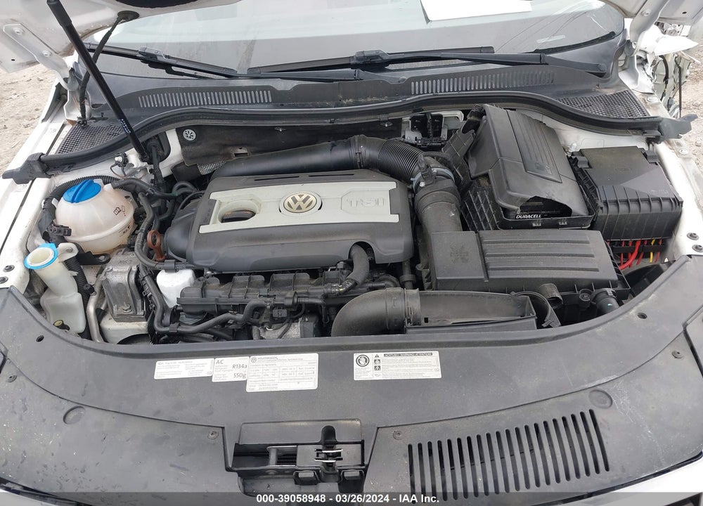 2013 VOLKSWAGEN CC 2.0T SPORT VIN: WVWBP7ANXDE533490
