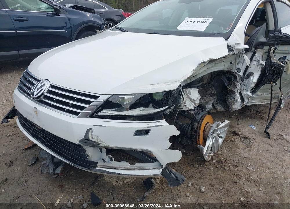 2013 VOLKSWAGEN CC 2.0T SPORT VIN: WVWBP7ANXDE533490
