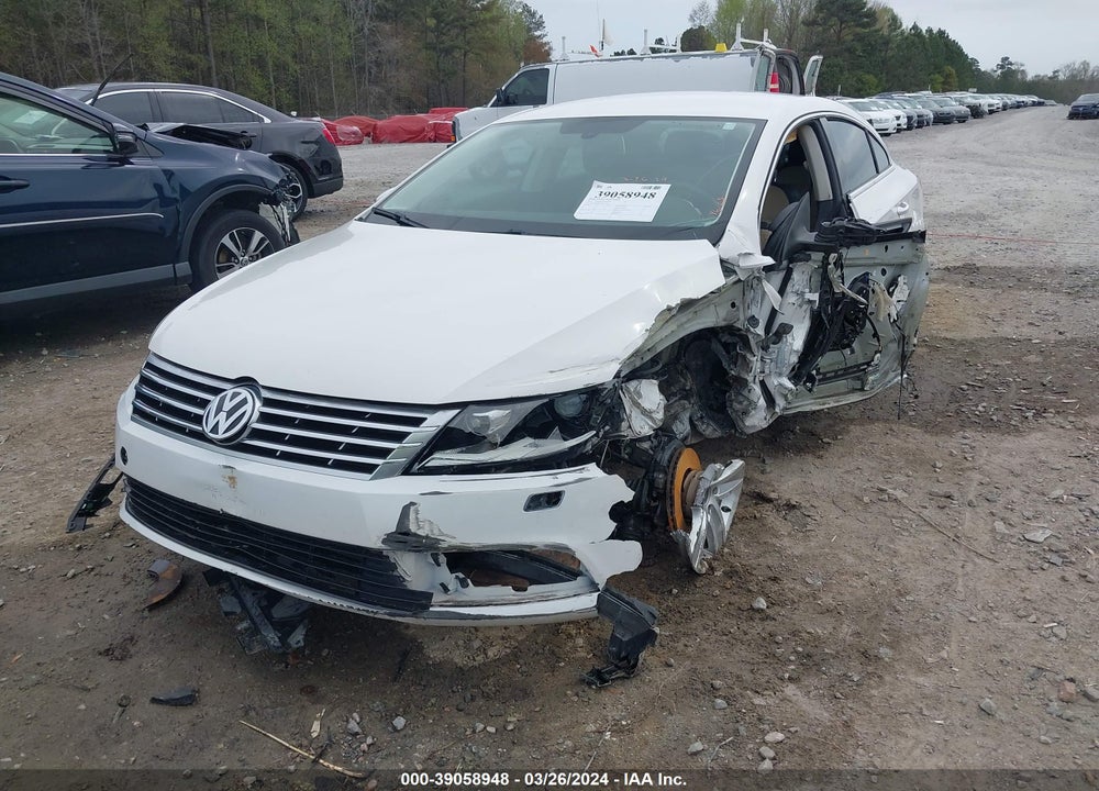 2013 VOLKSWAGEN CC 2.0T SPORT VIN: WVWBP7ANXDE533490
