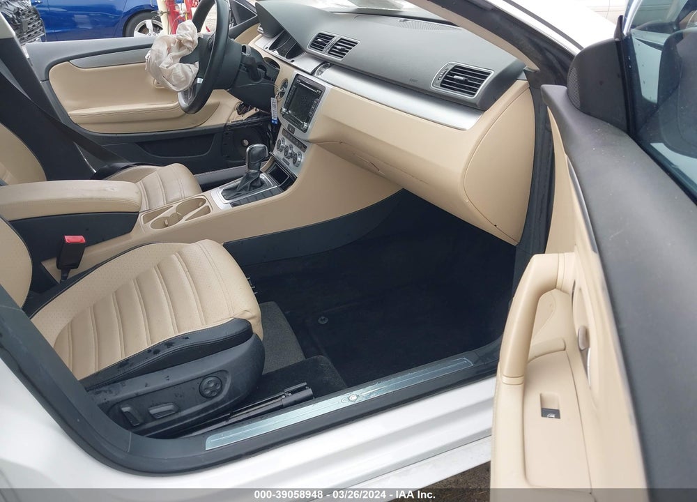 2013 VOLKSWAGEN CC 2.0T SPORT VIN: WVWBP7ANXDE533490