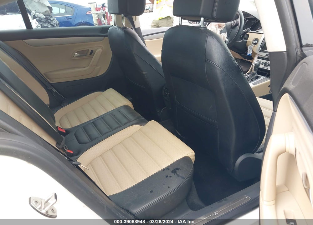 2013 VOLKSWAGEN CC 2.0T SPORT VIN: WVWBP7ANXDE533490
