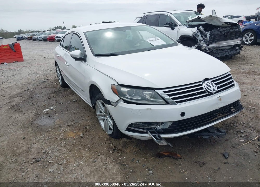 2013 VOLKSWAGEN CC 2.0T SPORT VIN: WVWBP7ANXDE533490