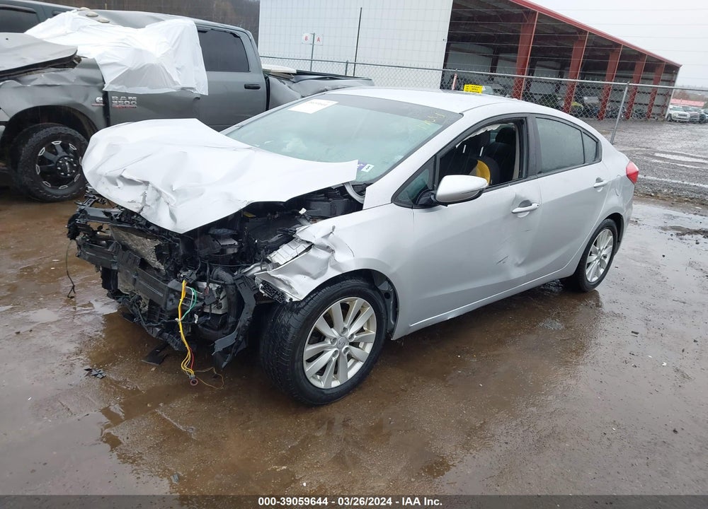 2015 KIA FORTE LX VIN: KNAFX4A68F5415320