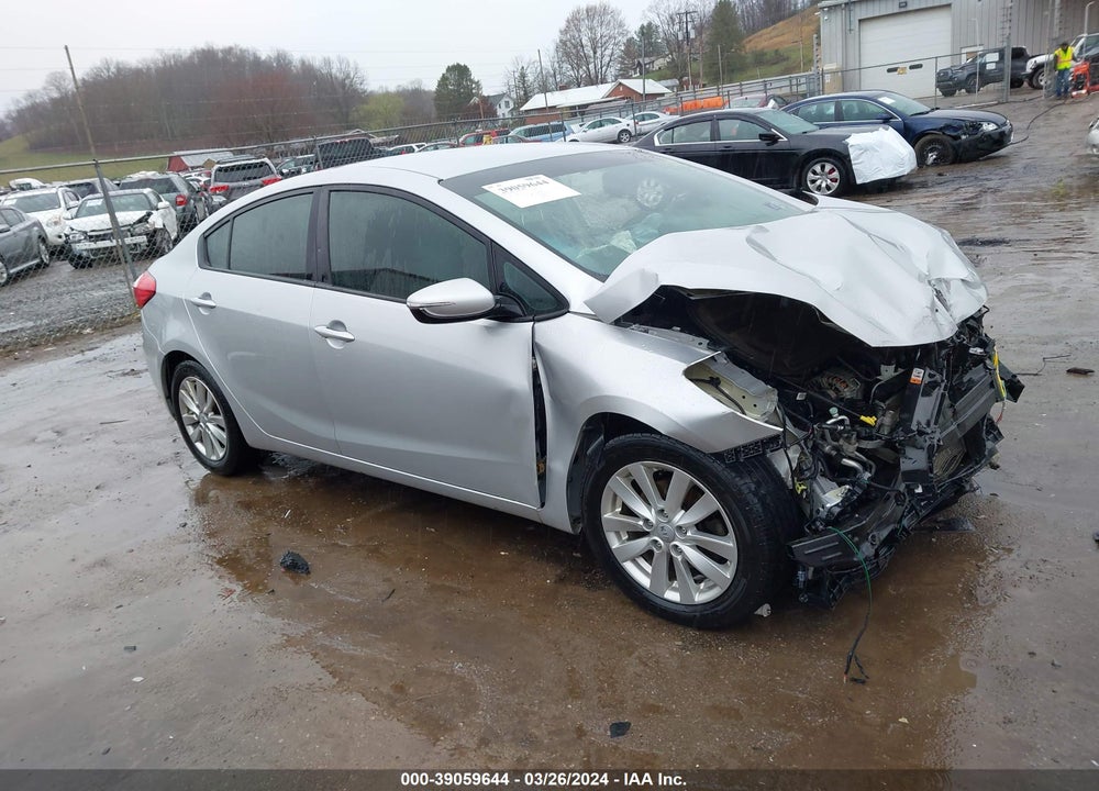 2015 KIA FORTE LX VIN: KNAFX4A68F5415320