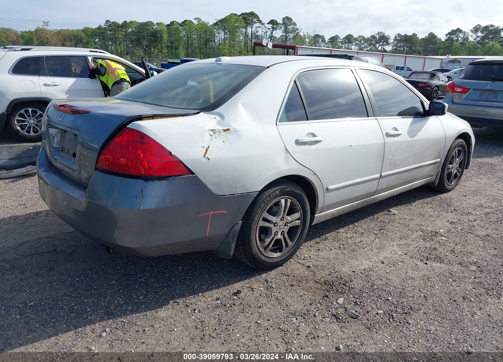2007 HONDA ACCORD VIN: 1HGCM56777A092507