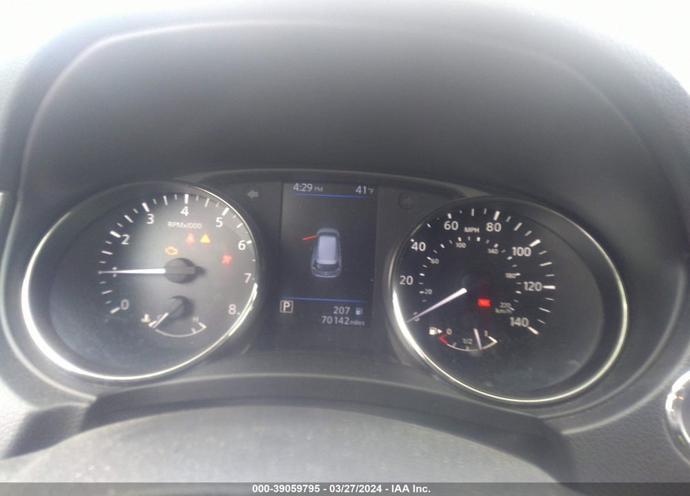 2019 NISSAN ROGUE SV VIN: JN8AT2MV4KW386844