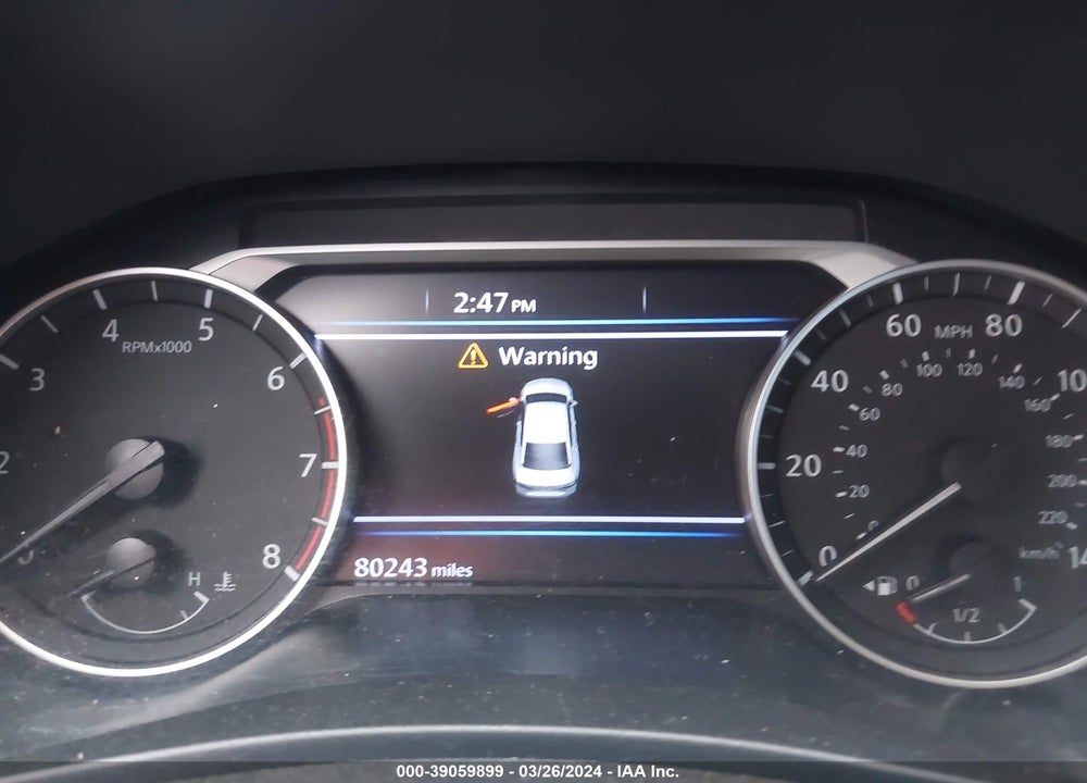 2019 NISSAN ALTIMA 2.5 SR VIN: 1N4BL4CV4KC205763