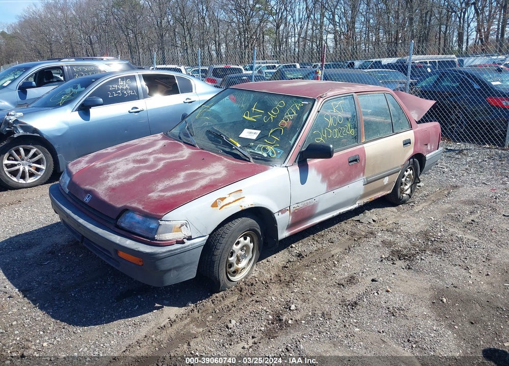 1988 HONDA CIVIC VIN: 1HGED3649JA055887