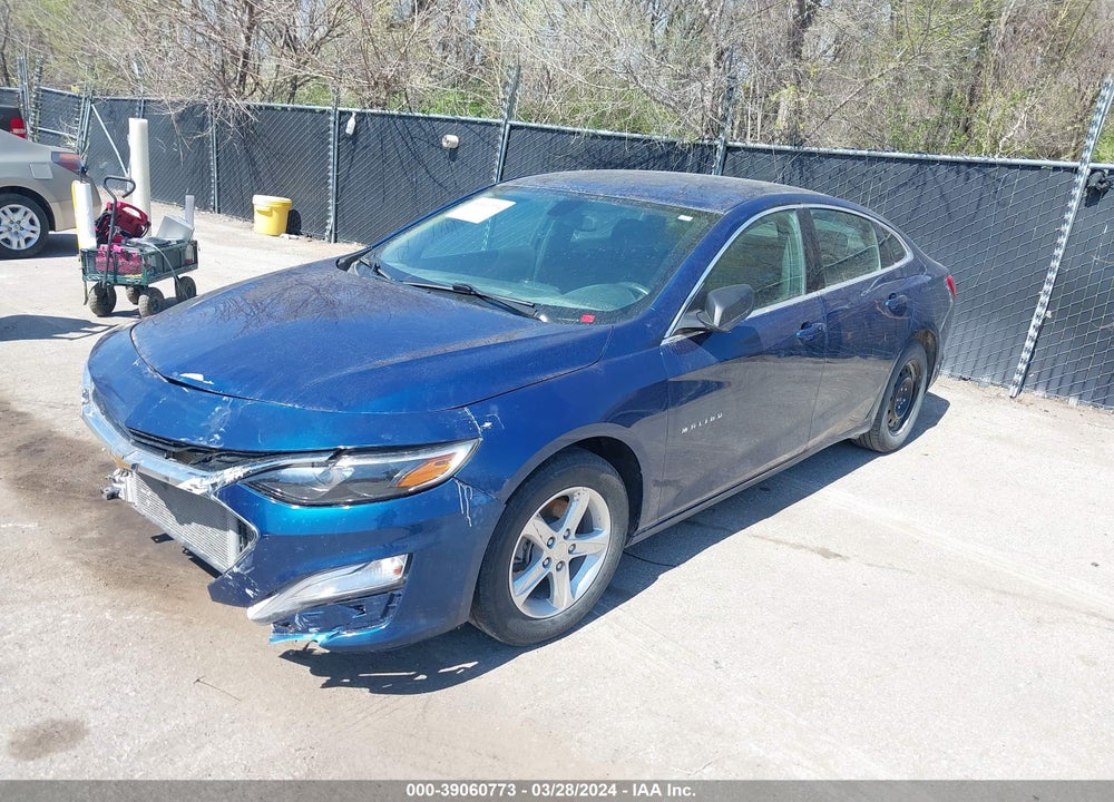 2019 CHEVROLET MALIBU 1LS VIN: 1G1ZB5ST2KF141800