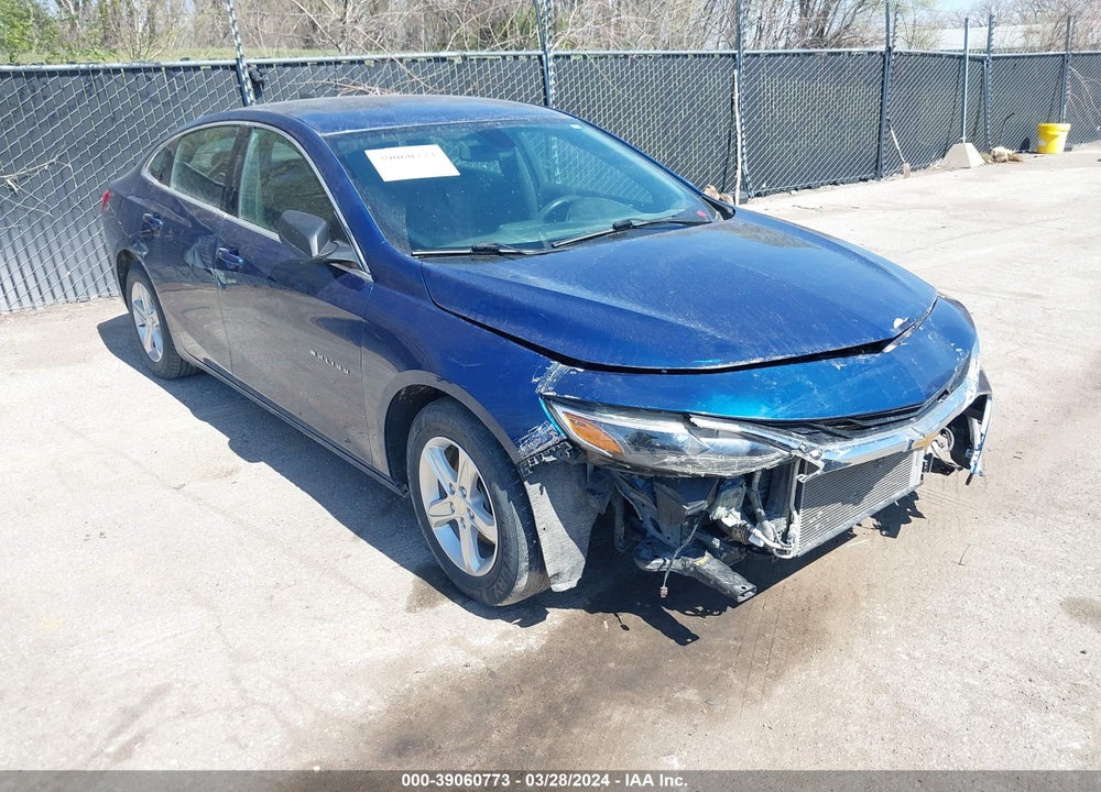 2019 CHEVROLET MALIBU 1LS VIN: 1G1ZB5ST2KF141800