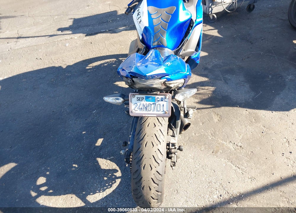 2018 KAWASAKI EX650 VIN: JKAEXEJ13JDA03021