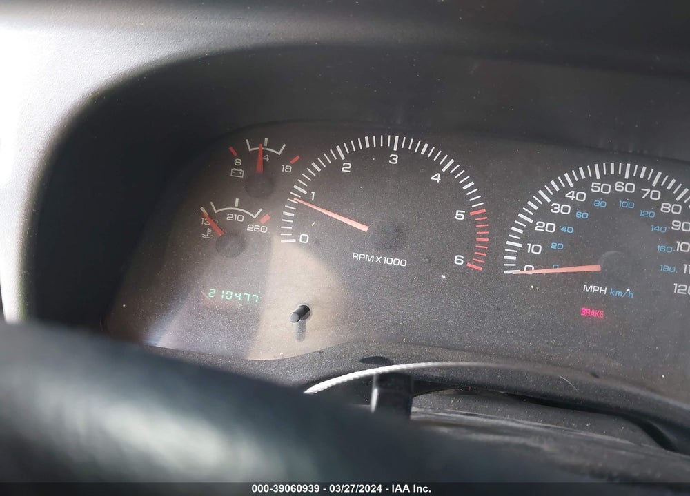 1999 DODGE RAM 2500 ST VIN: 3B7KF23ZXXG139765