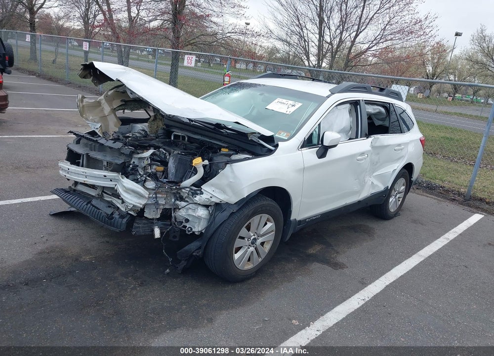 2017 SUBARU OUTBACK 2.5I PREMIUM VIN: 4S4BSACC1H3393138