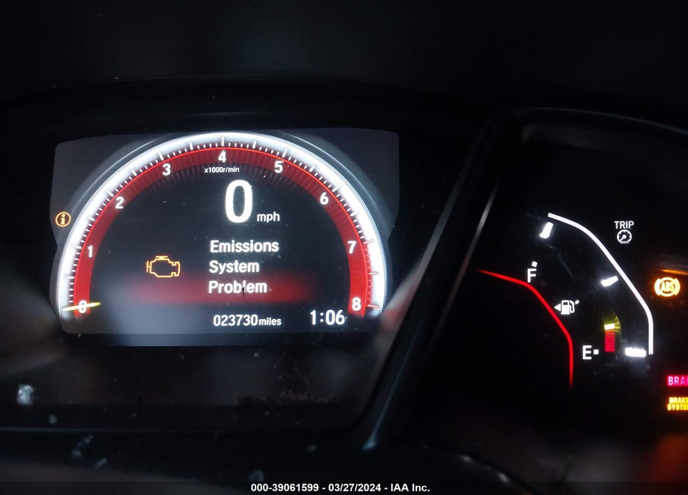 2019 HONDA CIVIC TYPE-R TOURING VIN: SHHFK8G76KU200597