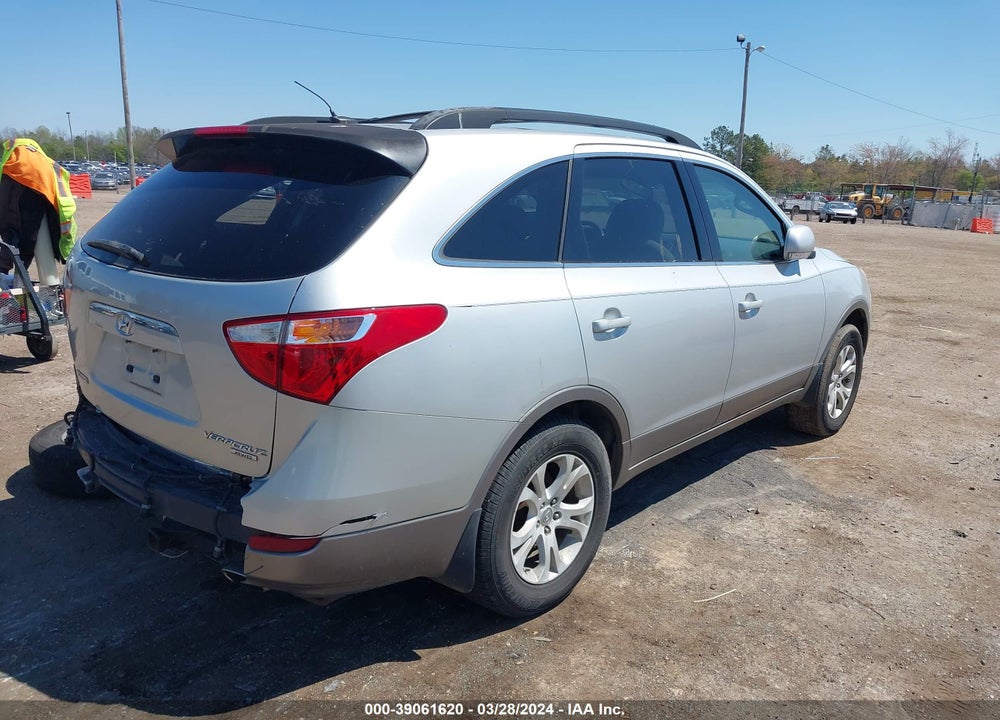 2010 HYUNDAI VERACRUZ GLS VIN: KM8NUDCC7AU128684