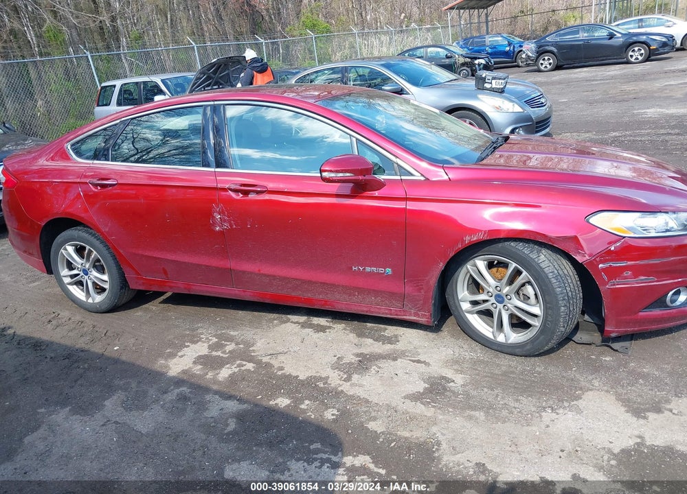 2016 FORD FUSION HYBRID TITANIUM VIN: 3FA6P0RU1GR271905