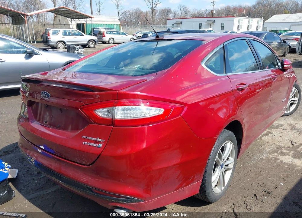 2016 FORD FUSION HYBRID TITANIUM VIN: 3FA6P0RU1GR271905