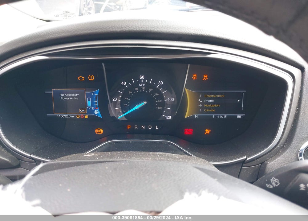 2016 FORD FUSION HYBRID TITANIUM VIN: 3FA6P0RU1GR271905
