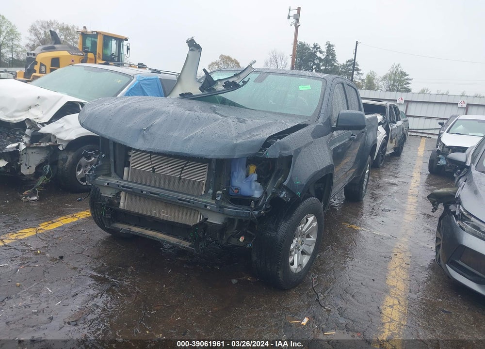 2019 CHEVROLET COLORADO LT VIN: 1GCGSCEN8K1156346
