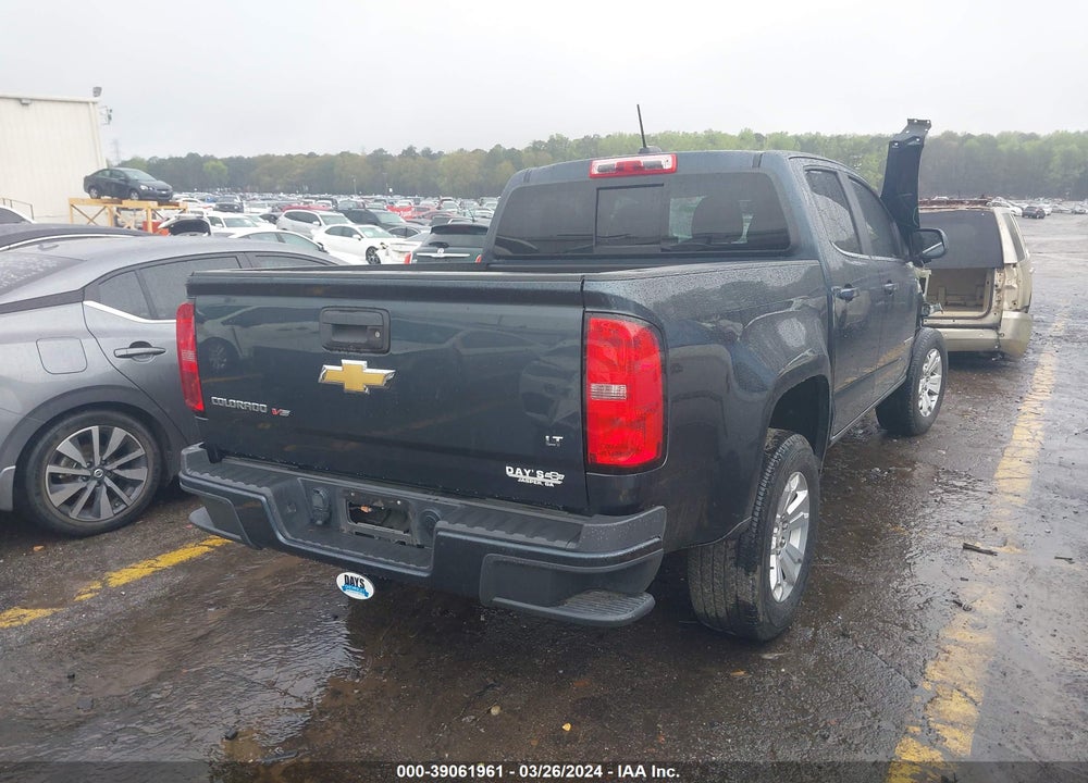 2019 CHEVROLET COLORADO LT VIN: 1GCGSCEN8K1156346