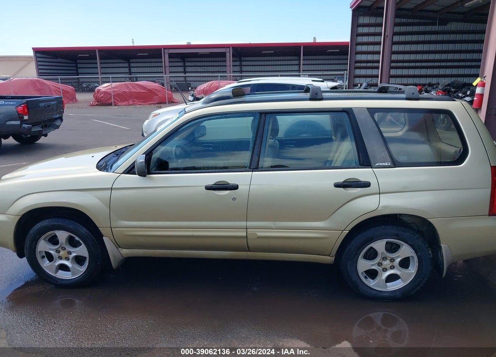 2003 SUBARU FORESTER XS VIN: JF1SG65633H717539