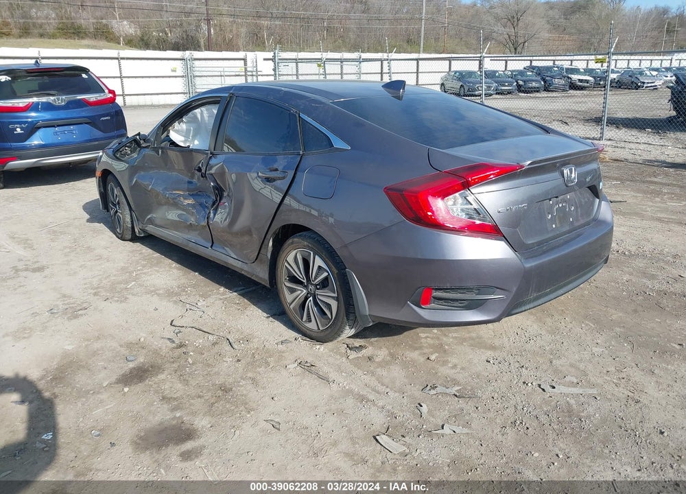 2018 HONDA CIVIC EX-L VIN: 19XFC1F78JE000462