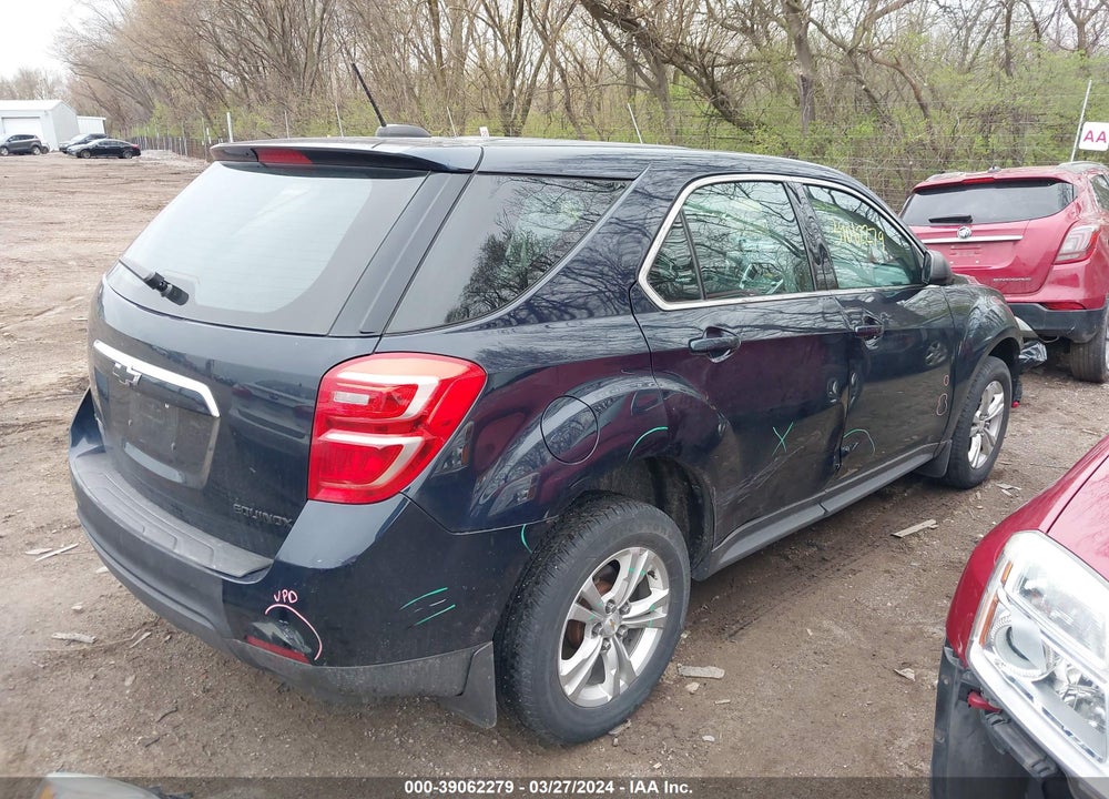 2016 CHEVROLET EQUINOX LS VIN: 2GNFLEEK1G6337939