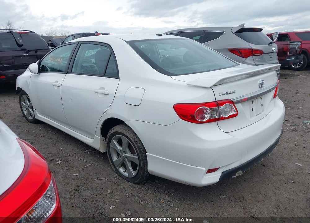 2011 TOYOTA COROLLA S VIN: 2T1BU4EE0BC720531
