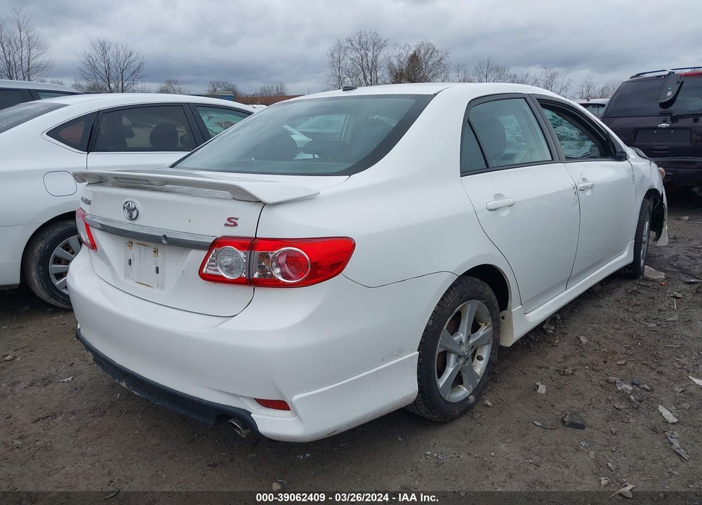 2011 TOYOTA COROLLA S VIN: 2T1BU4EE0BC720531