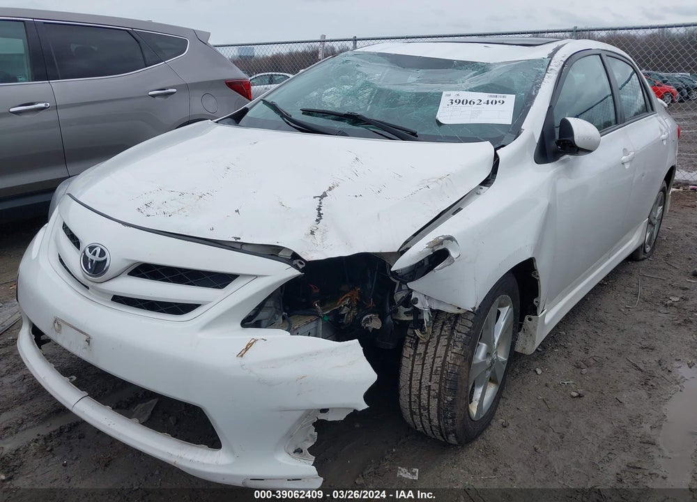 2011 TOYOTA COROLLA S VIN: 2T1BU4EE0BC720531