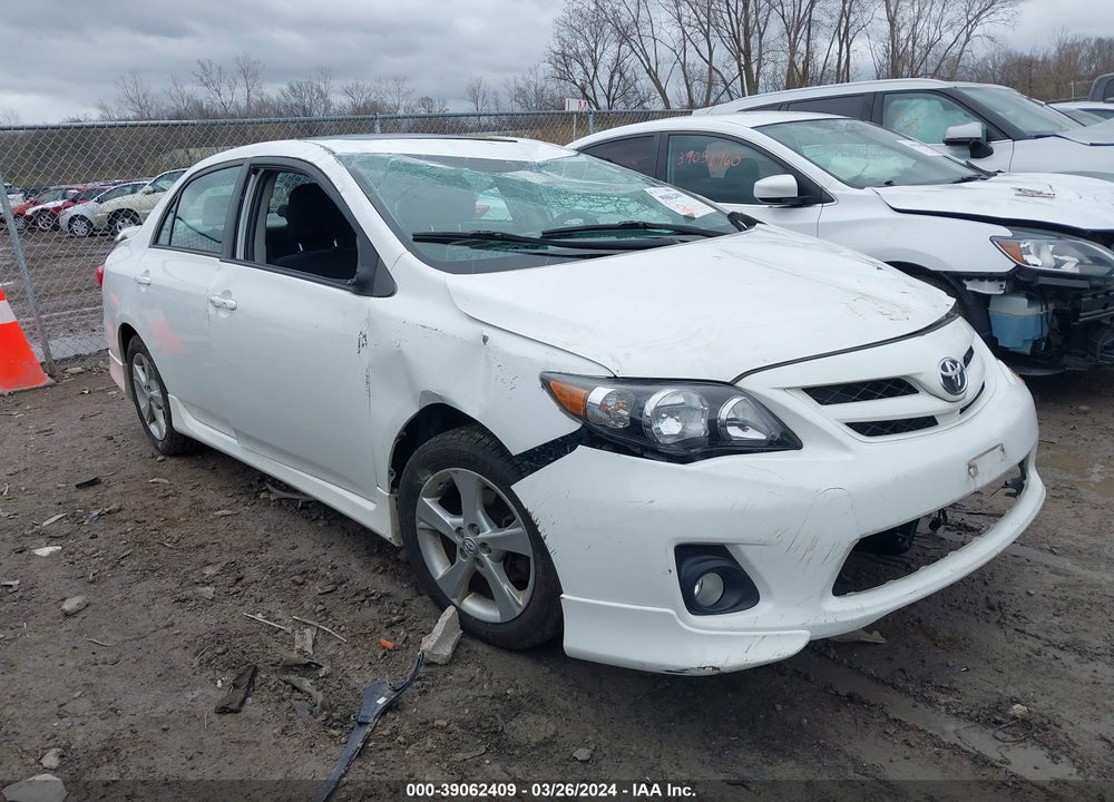2011 TOYOTA COROLLA S VIN: 2T1BU4EE0BC720531