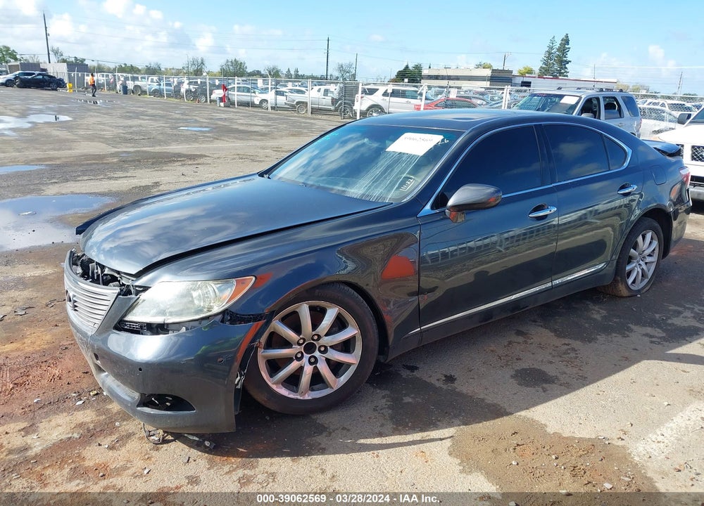 2007 LEXUS LS 460 VIN: JTHBL46F375051376