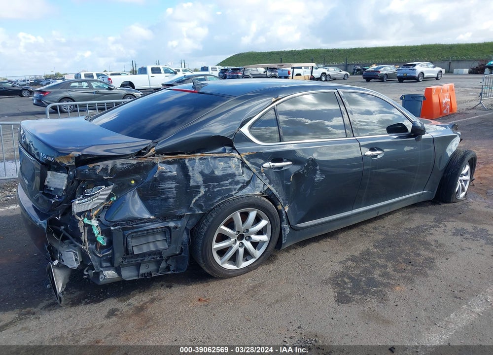 2007 LEXUS LS 460 VIN: JTHBL46F375051376