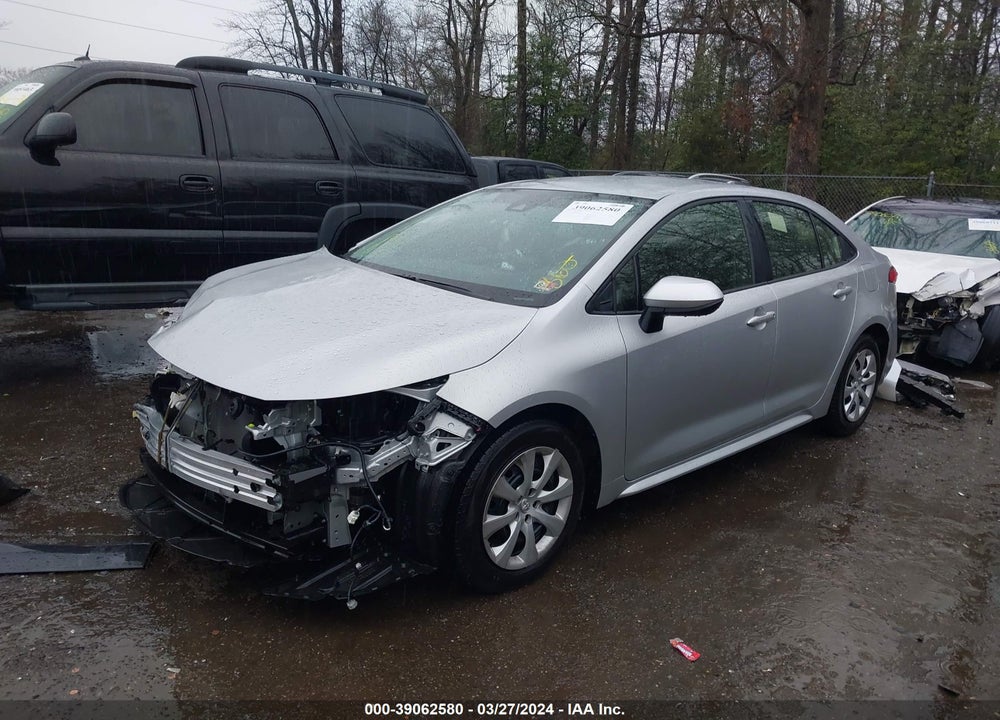 2022 TOYOTA COROLLA LE VIN: JTDEPMAE0NJ229797