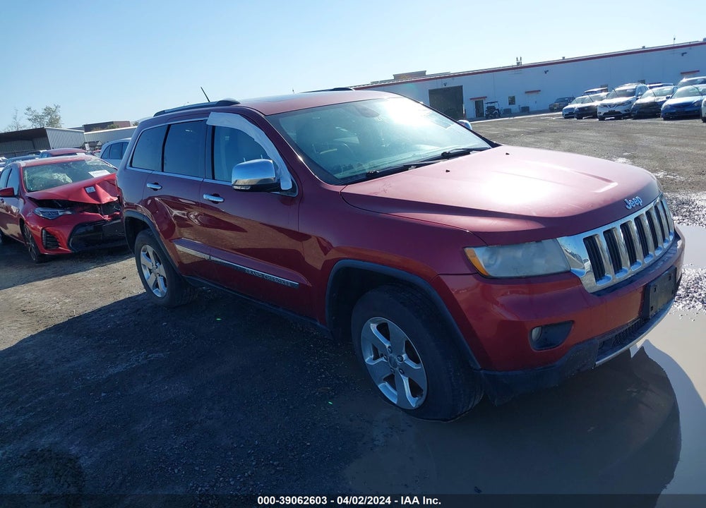2013 JEEP GRAND CHEROKEE LIMITED VIN: 1C4RJFBG3DC619634