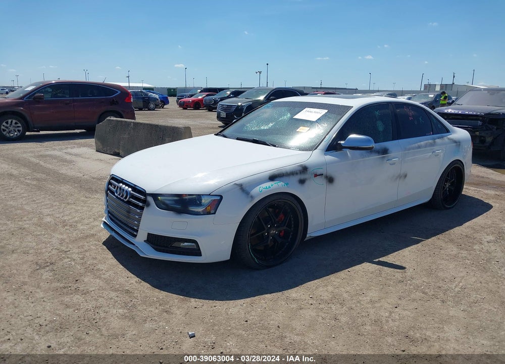 2015 AUDI S4 3.0T PREMIUM PLUS VIN: WAUBGAFL8FA132578