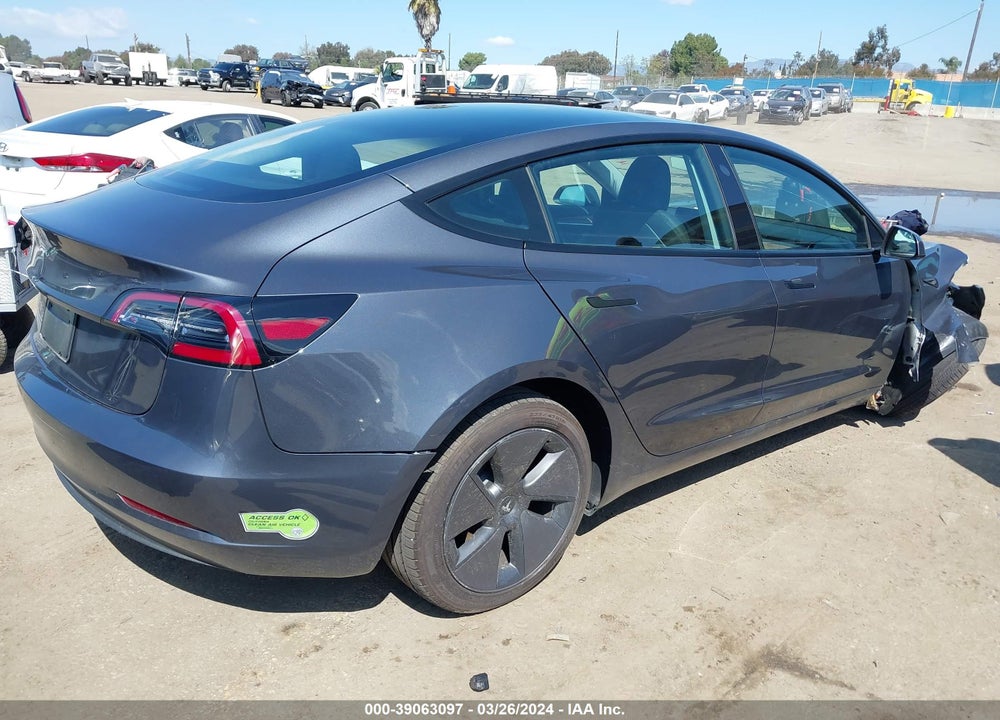 2023 TESLA MODEL 3 REAR-WHEEL DRIVE VIN: 5YJ3E1EA5PF519238