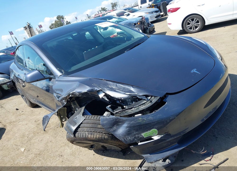 2023 TESLA MODEL 3 REAR-WHEEL DRIVE VIN: 5YJ3E1EA5PF519238