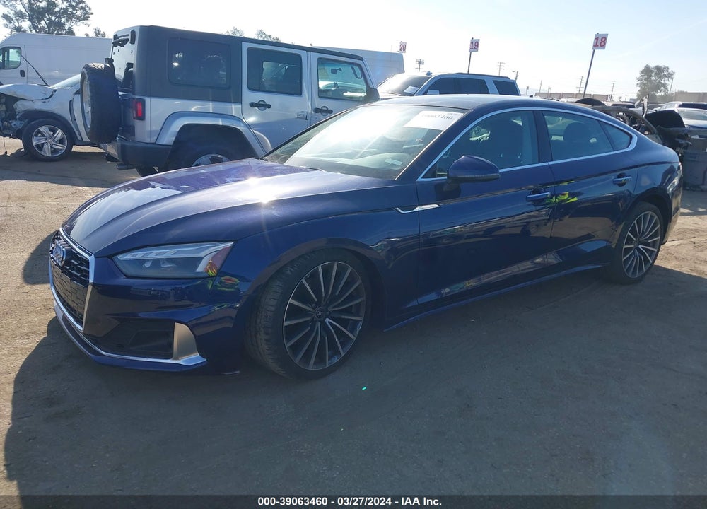 2021 AUDI A5 SPORTBACK PREMIUM PLUS 40 TFSI QUATTRO S TRONIC VIN: WAUCBCF58MA025768