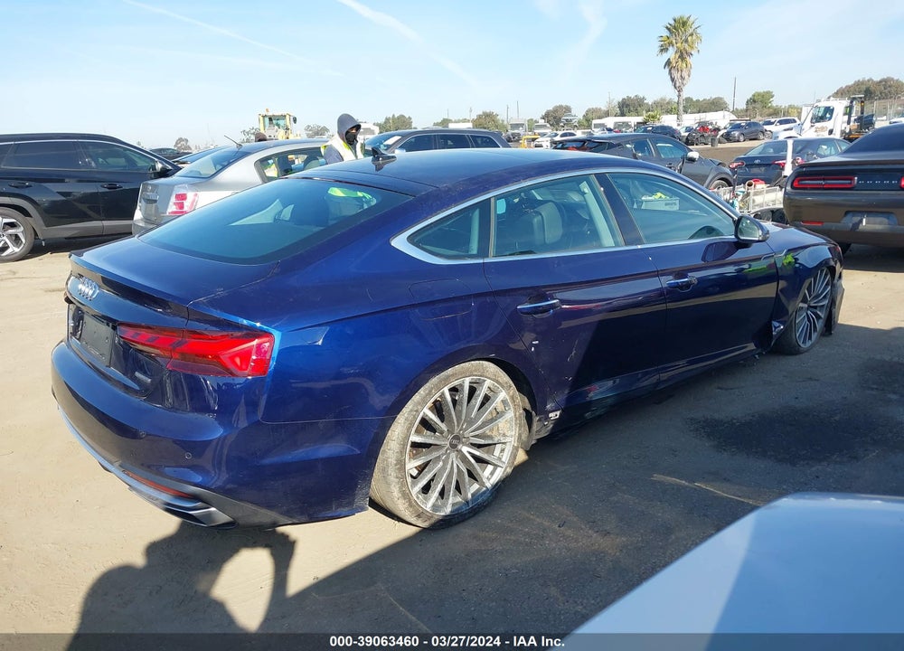 2021 AUDI A5 SPORTBACK PREMIUM PLUS 40 TFSI QUATTRO S TRONIC VIN: WAUCBCF58MA025768