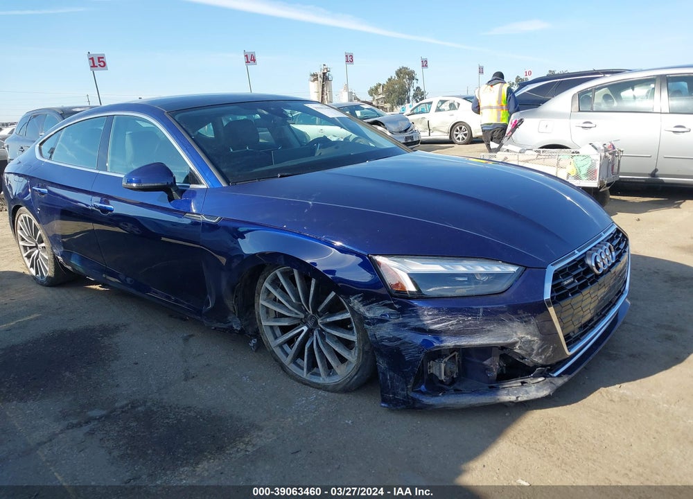 2021 AUDI A5 SPORTBACK PREMIUM PLUS 40 TFSI QUATTRO S TRONIC VIN: WAUCBCF58MA025768