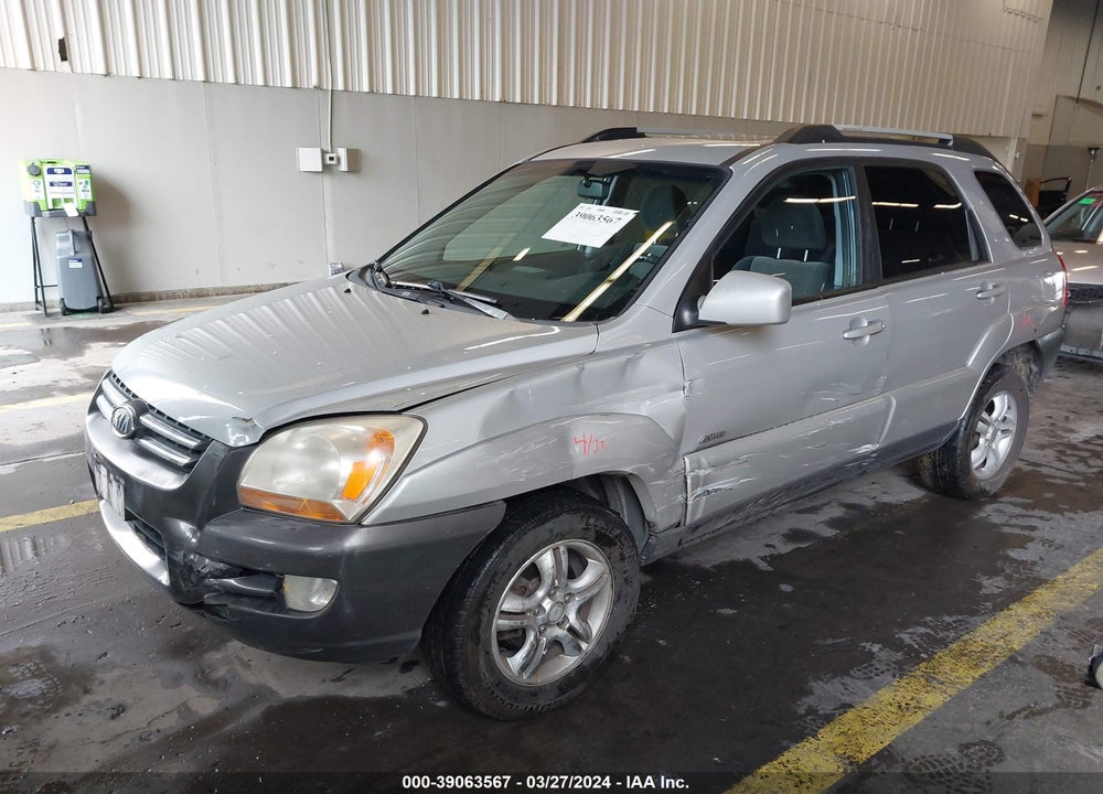 2005 KIA SPORTAGE EX V6/LX V6 VIN: KNDJE723157065542