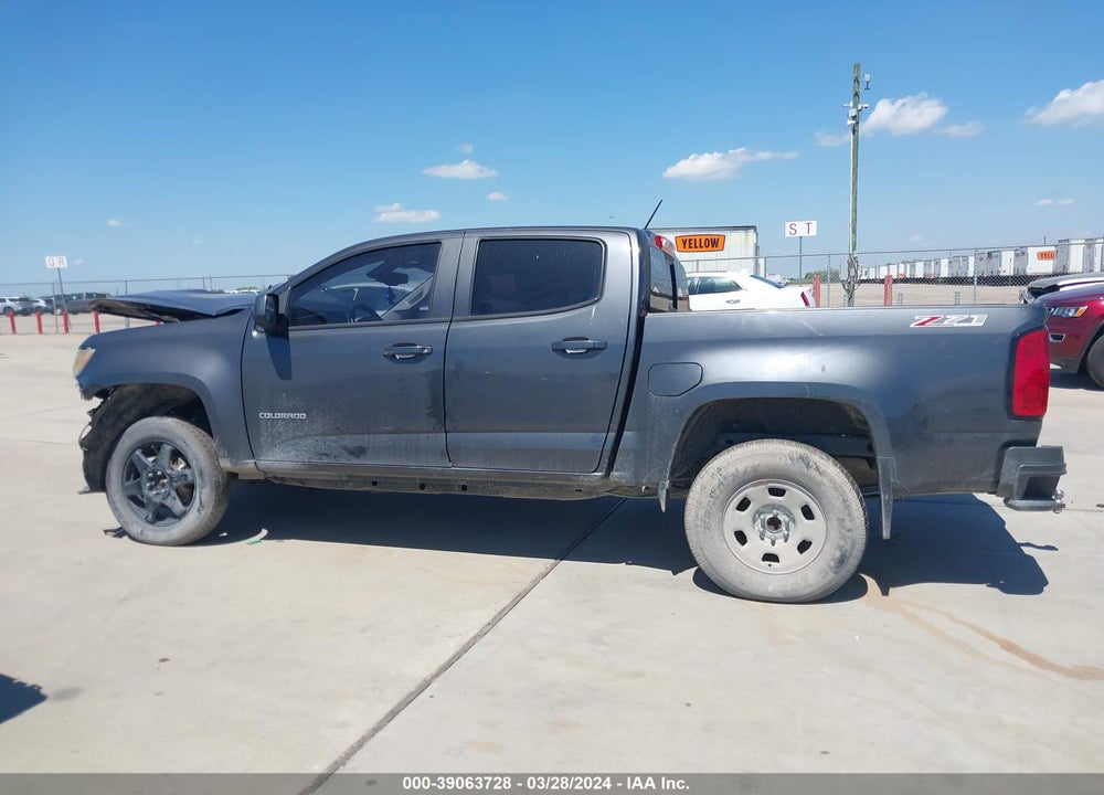 2016 CHEVROLET COLORADO Z71 VIN: 1GCGTDE39G1220516