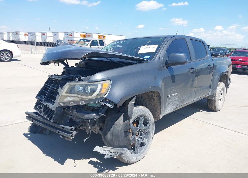2016 CHEVROLET COLORADO Z71 VIN: 1GCGTDE39G1220516