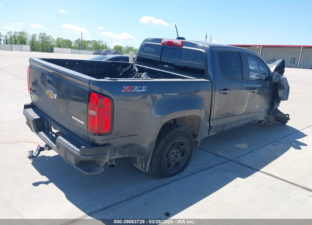 2016 CHEVROLET COLORADO Z71 VIN: 1GCGTDE39G1220516