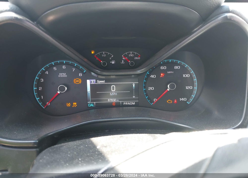 2016 CHEVROLET COLORADO Z71 VIN: 1GCGTDE39G1220516